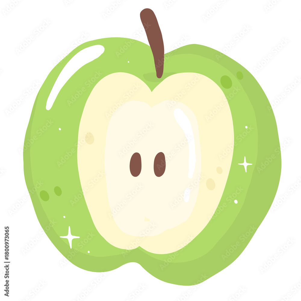 Obraz premium Green Apple