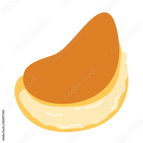 Venezuelan Cachapa Illustration