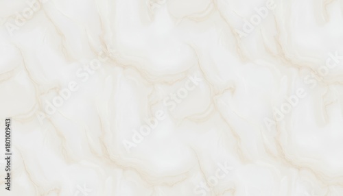 Seamless white onyx texture with soft creamy veins