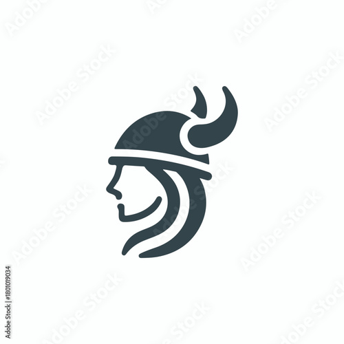 Viking Lady Logo