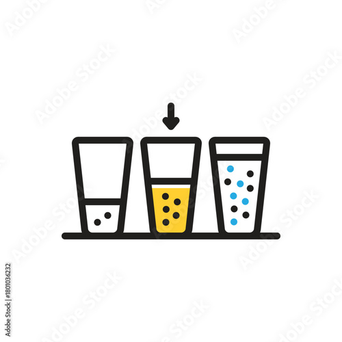 Multi color icon for medium