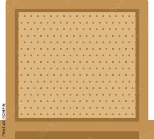 Pegboard organizer with base