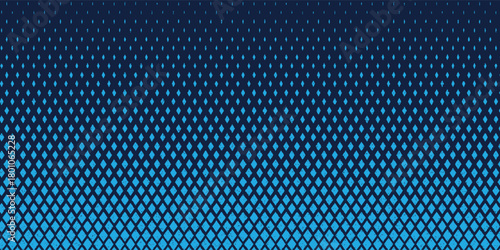 digital blue star design pattern in black background.