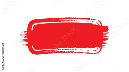 A red brush stroke, perfect for adding a touch of artistic flair to your designs, creating eyecatching backgrounds, and more