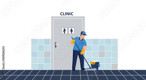 Maintaining Clinic Cleanliness: A Dedicated Professional Cleaning Medical Sanitary Zones