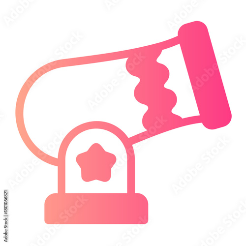 cannon gradient icon