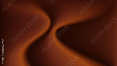 Fluid curves and warm gradients form a surreal hourglass shape, evoking motion, depth, and organic elegance through abstract light play