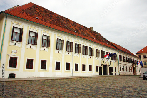 Banski dvori, residence of Government of Republic of Croatia, Zagreb