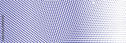 Polka dot color gradient halftone pattern. Vector illustration
