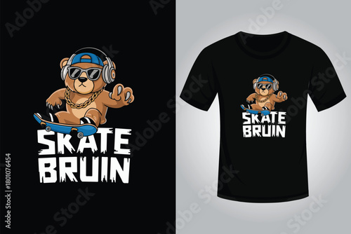 Skating T shirt Design