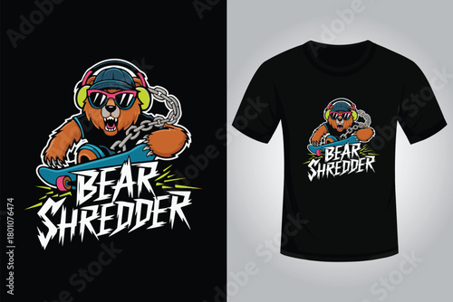 Skating T shirt Design