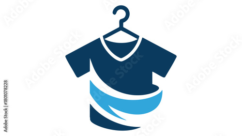 Laundry and clothing care logo