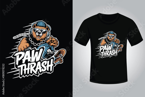 Skating T shirt Design