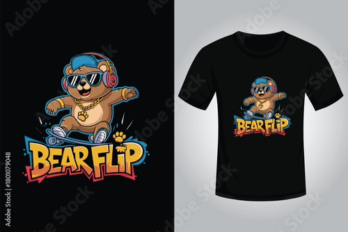 Skating T shirt Design