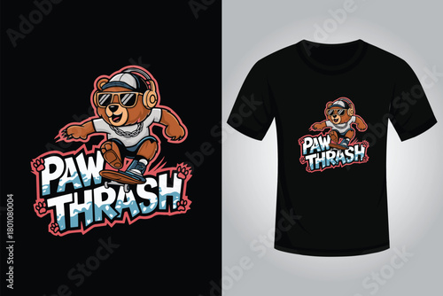 Skating T shirt Design