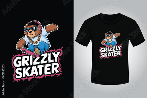 Skating T shirt Design