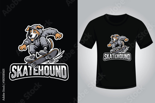 Skating T shirt Design