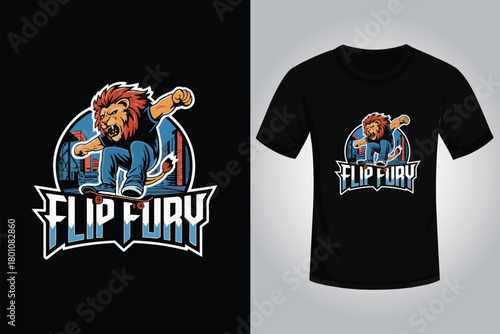 Skating T shirt Design