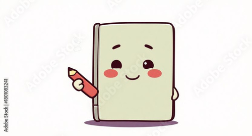 Vector cartoon illustration of a cute wine bottle and ice bucket next to a spoon and fork object design