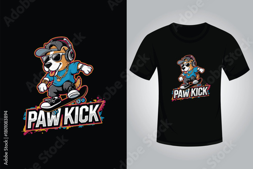 Skating T shirt Design