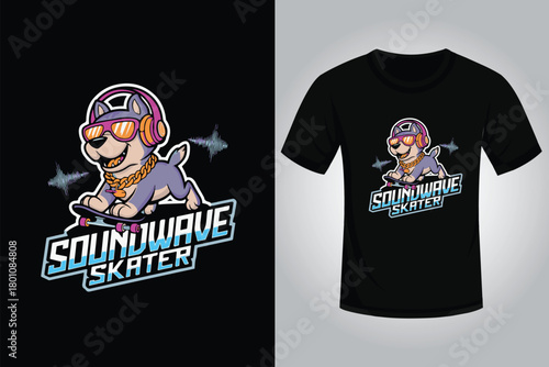 Skating T shirt Design