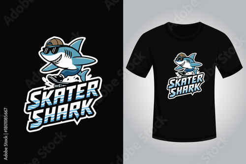 Skating T shirt Design