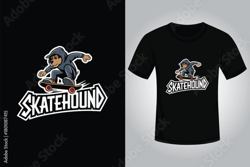 Skating T shirt Design