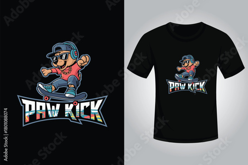 Skating T shirt Design