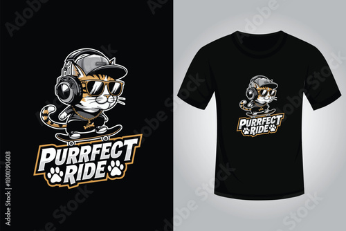 Skating T shirt Design