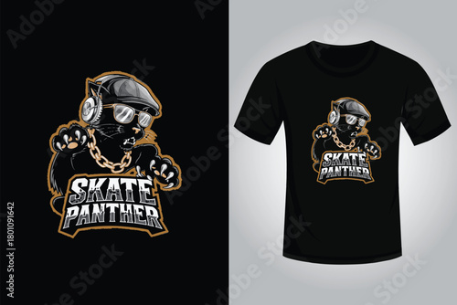 Skating T shirt Design