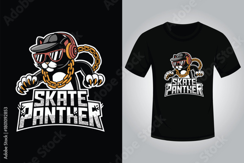 Skating T shirt Design