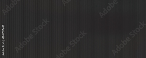 Panorama of Black Corrugated metal background and texture surface or galvanize steel