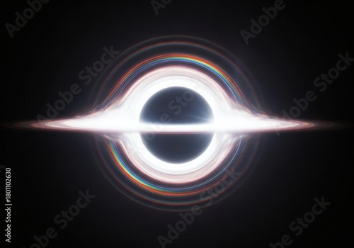 Black Hole in Space-Time Visualizing the Gravitational Concept of Event Horizon