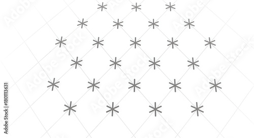 Abstract gray asterisk pattern background for design and decoration use