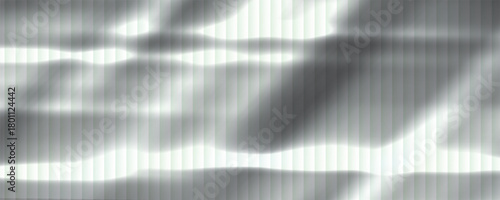 Digital art, panoramic abstract 3D objects with soft lighting, Germany