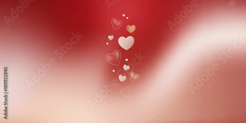 Show your love with this stunning cascade of hearts, perfect for Valentine's Day, weddings, and expressing affection in your designs, create romantic and heartfelt visuals, celebrations
