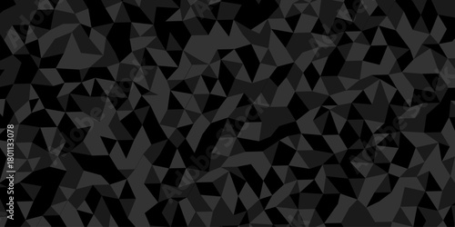 abstract low polygon banner triangle gradient web template design. background poly mosaic space tile geometric pattern.	
