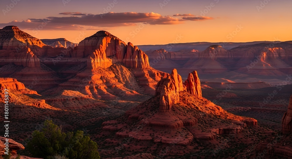 Naklejka premium grand canyon sunrise