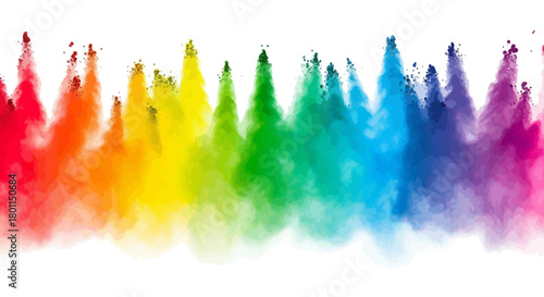 Paint Splash Effect with Vibrant Colors – Modern Abstract Artwork