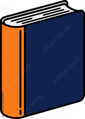 Closed Textbook or Hardcover Book Icon