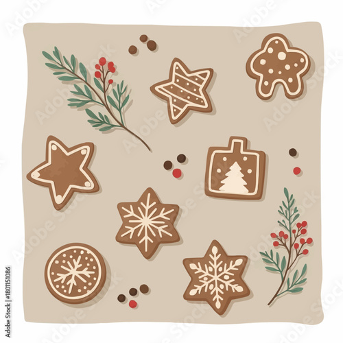 christmas gingerbread cookies