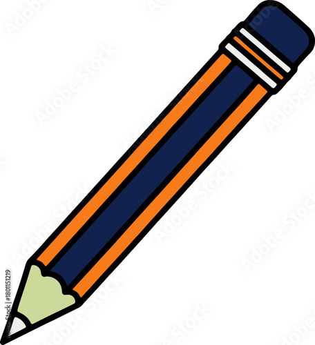 Pencil Writing and Drawing Tool Icon