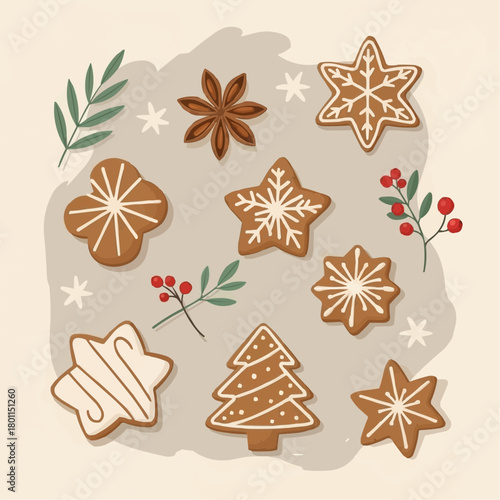 christmas gingerbread cookies