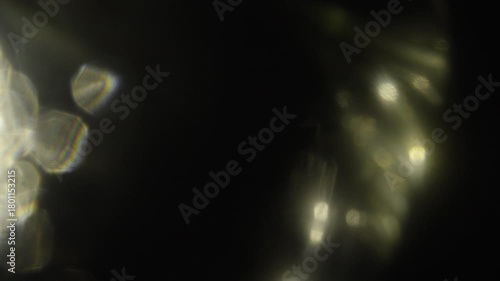 Dirty Lens Overlay Bright Bokeh Flares