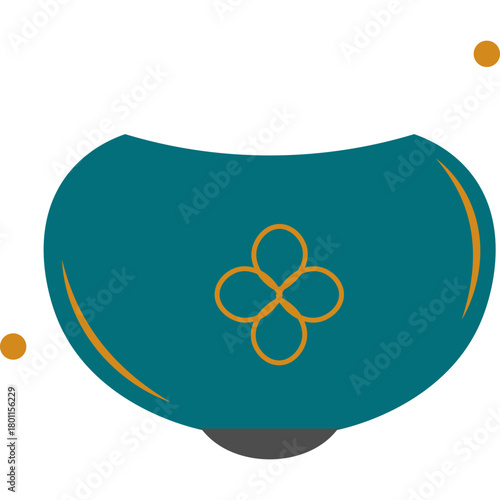 Chinese Tea Cup Illustration