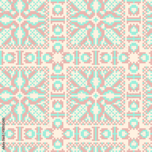 Fair Isle Seamless Pattern Design