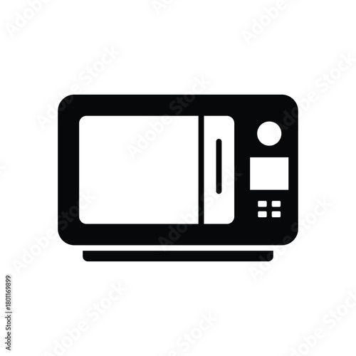 Microwave Icon Vector Design Illustration