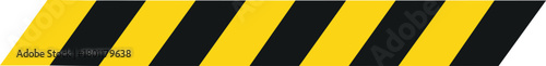 Black and yellow striped pattern, representing caution, warning, and hazard for safety measures