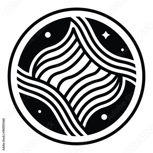 Abstract geometric pattern with cmyk and rgb color elements