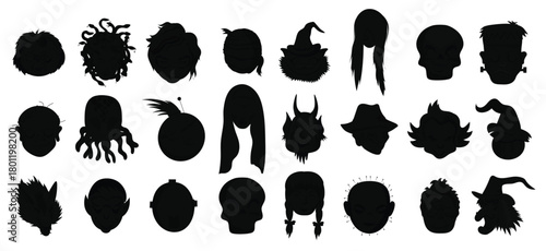 Horror Characters Heads